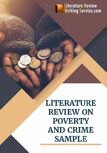 Literature Review on Poverty and Crime