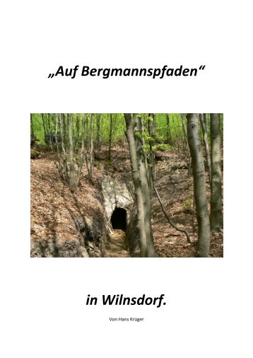 Auf Bergmannspfaden