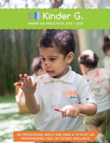 Informativo | Kinder G® Preschool |Nuevos Inscritos |2019 /2020