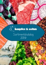 Kupfer & Sohn Sortimentskatalog 2019