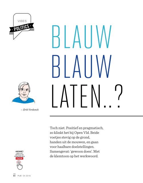 PUB Magazine Nr 2 - Avril 2019