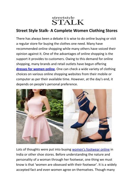 Street style clothing clearance websites