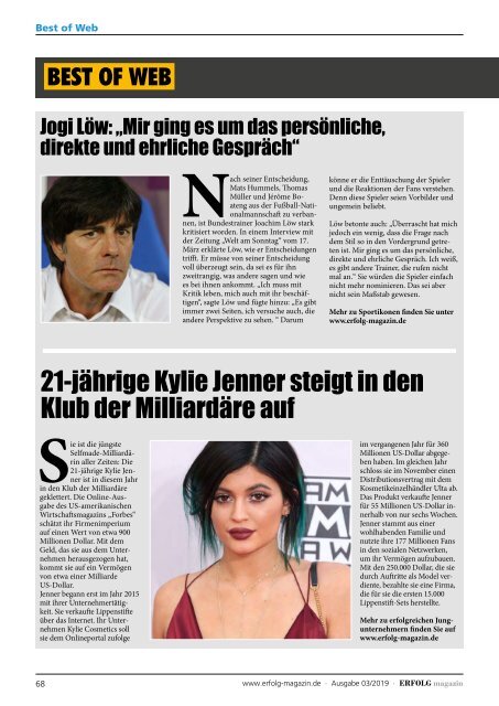 Erfolg Magazin Ausgabe 3-2019