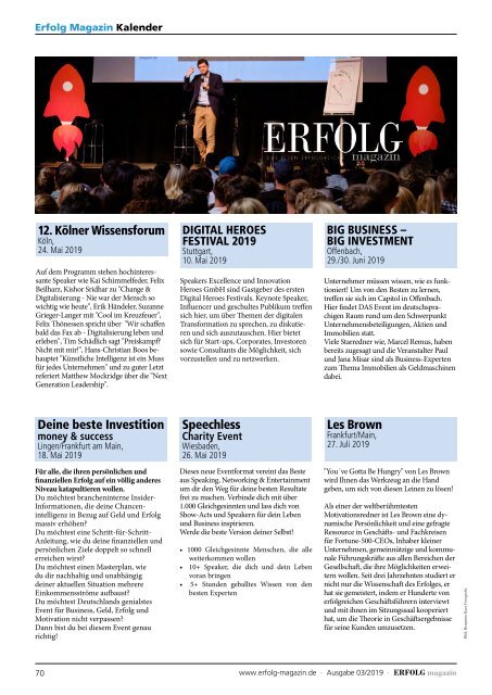 Erfolg Magazin Ausgabe 3-2019