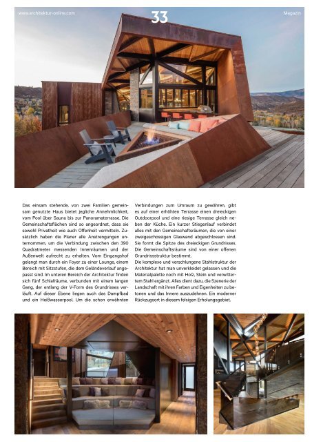 architektur Fachmagazin Ausgabe 3 2019