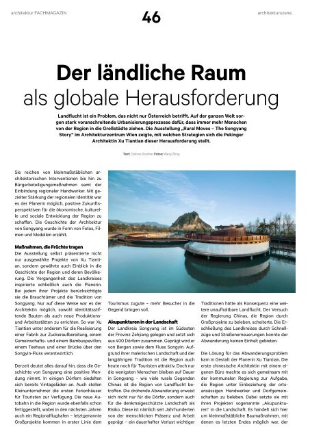 architektur Fachmagazin Ausgabe 3 2019