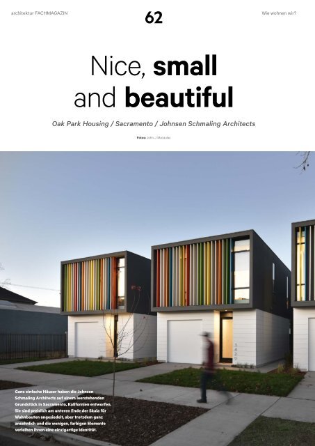 architektur Fachmagazin Ausgabe 3 2019