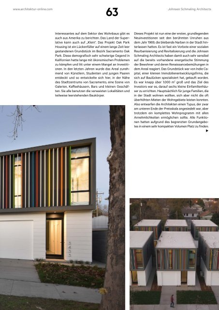 architektur Fachmagazin Ausgabe 3 2019