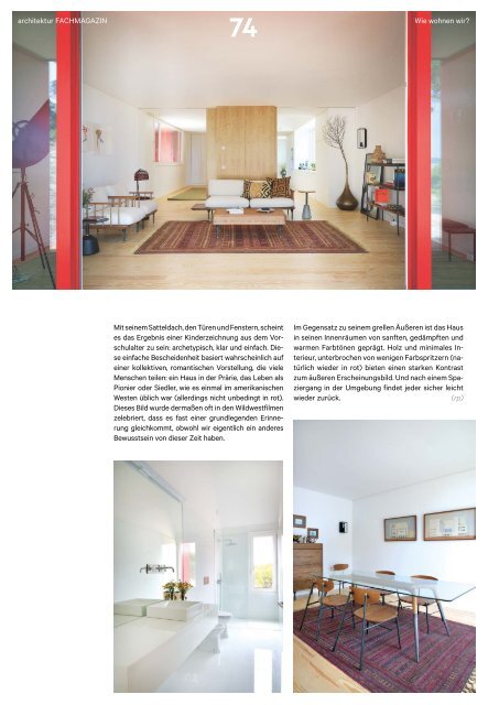 architektur Fachmagazin Ausgabe 3 2019