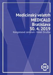 Booklet Medicínský veletrh Medicalo Bratislava