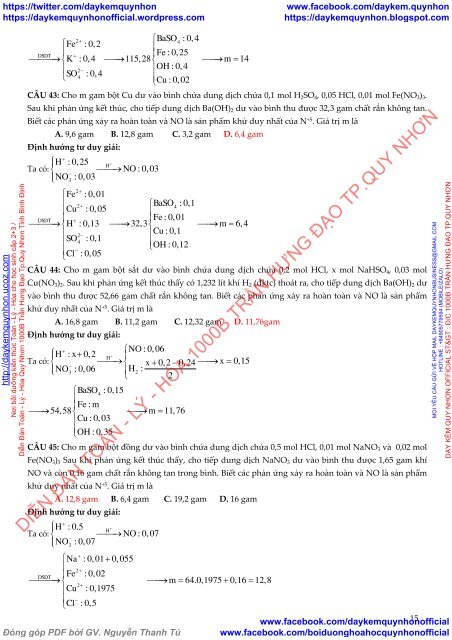 500 bài toán Hay Lạ Khó tổng hợp môn Hóa Học 2019 (Có giải chi tiết)