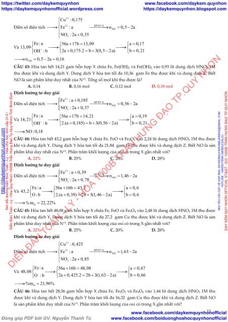 500 bài toán Hay Lạ Khó tổng hợp môn Hóa Học 2019 (Có giải chi tiết)