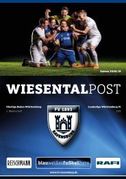 Wiesentalpost 2019 | 5. Spieltag 