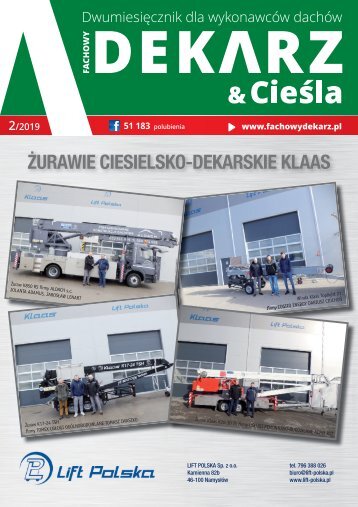 Fachowy Dekarz & Cieśla 2019/2