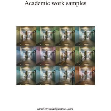 Academic work samples