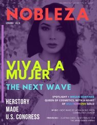SPRING 2019 - NOBLEZA WOMEN - VIVA LA MUJER