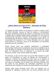 NOTRE DAME ATENTADO DE FALSA BANDERA