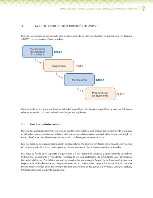 FAO metodología para elabora plan de gestion comunitarios y territoriales