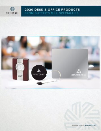 2020 Desk and Office Products From Sutter's Mill 
