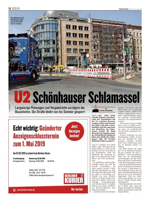 Berliner Kurier 25.04.2019