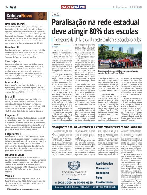 GAZETA DIARIO 855