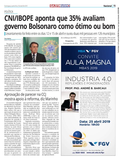 GAZETA DIARIO 855