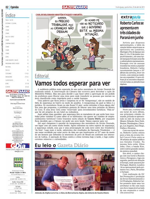 GAZETA DIARIO 855