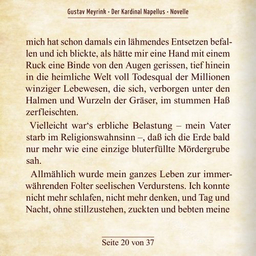 Gustav-Meyrink Der Kardinal Napellus