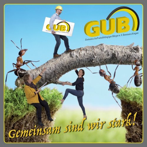 GUB-Wahlflyer 2019