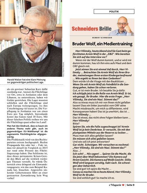 s'Magazin usm Ländle, 28. April 2019