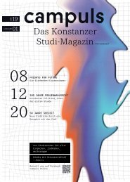 CAMPULS Sommersemester 2019 Ausgabe 1