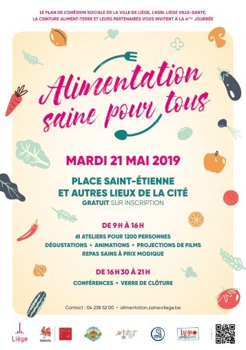 Alimentation saine pour tous 2019 - programme