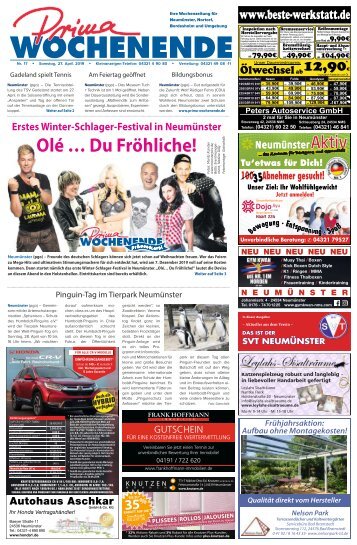 Prima Wochenende 17 2019