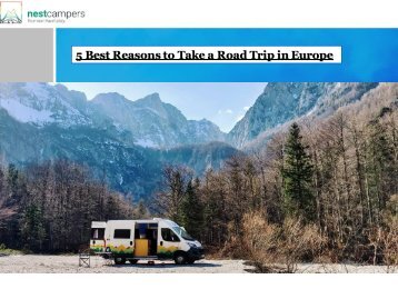 5 Best Reasons to Take a Road Trip in Europe