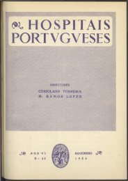 Hospitais Portugueses ANO VI n.º 35 novembro 1954