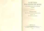 Goethes italienische Reise