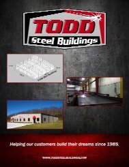 Todd Steel Building Brochure 2019