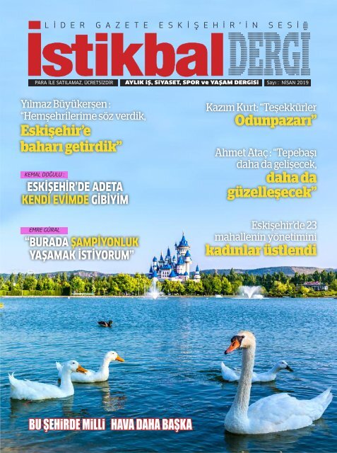 İstikbal Dergi Nisan 2019 Sayısı