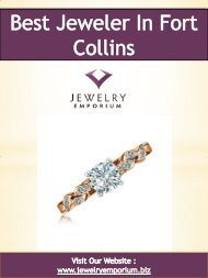 Best Jeweler in Fort Collins | 9702265808 | jewelryemporium.biz 