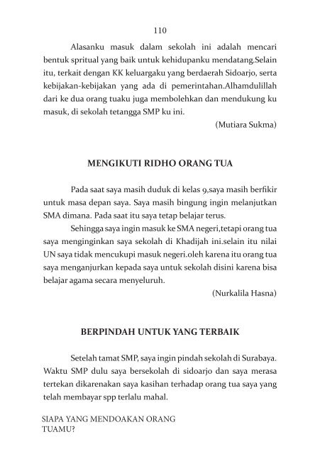 ebook - Siapa yang Mendoakan Orang Tuamu