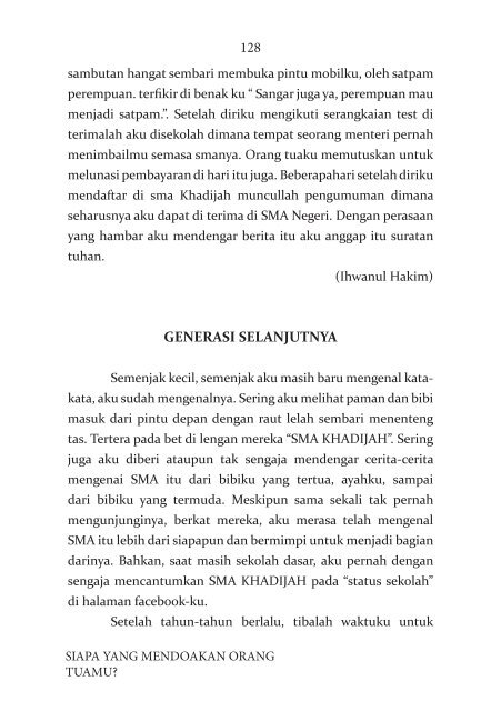 ebook - Siapa yang Mendoakan Orang Tuamu