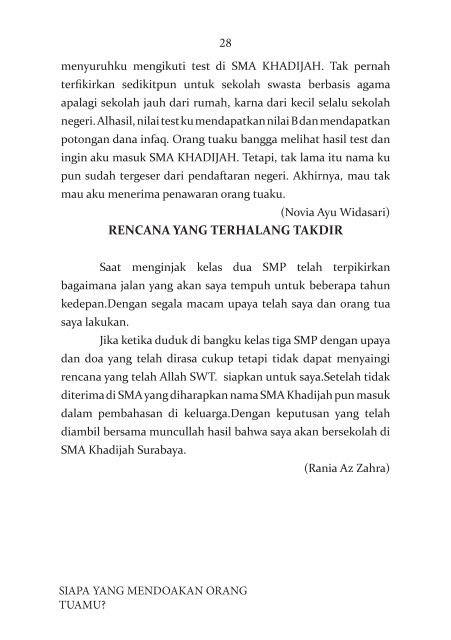 ebook - Siapa yang Mendoakan Orang Tuamu