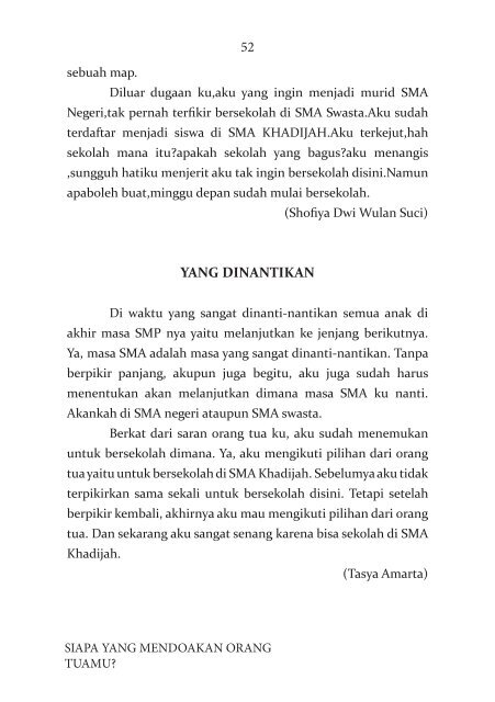 ebook - Siapa yang Mendoakan Orang Tuamu