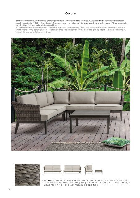 OUTDOOR-COLLECTION EXTERIOR  NATURALEZA VIVA