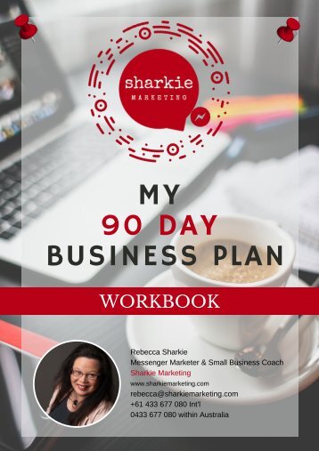 Workbook - 90 Day Business Plan (April 2019) V1Ed2