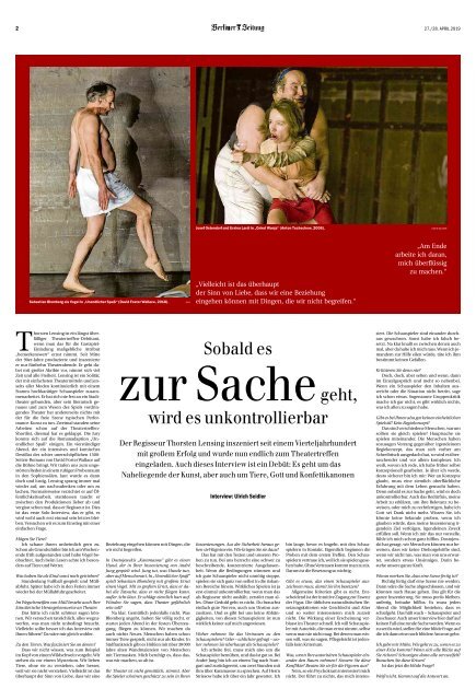 Berliner Zeitung 27.04.2019