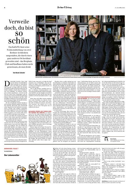 Berliner Zeitung 27.04.2019