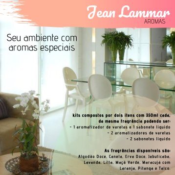 Kit Aromas Jean Lammar