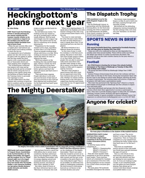 The Edinburgh Reporter May 2019 