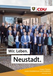 CDU Neustadt - Stadtratsflyer